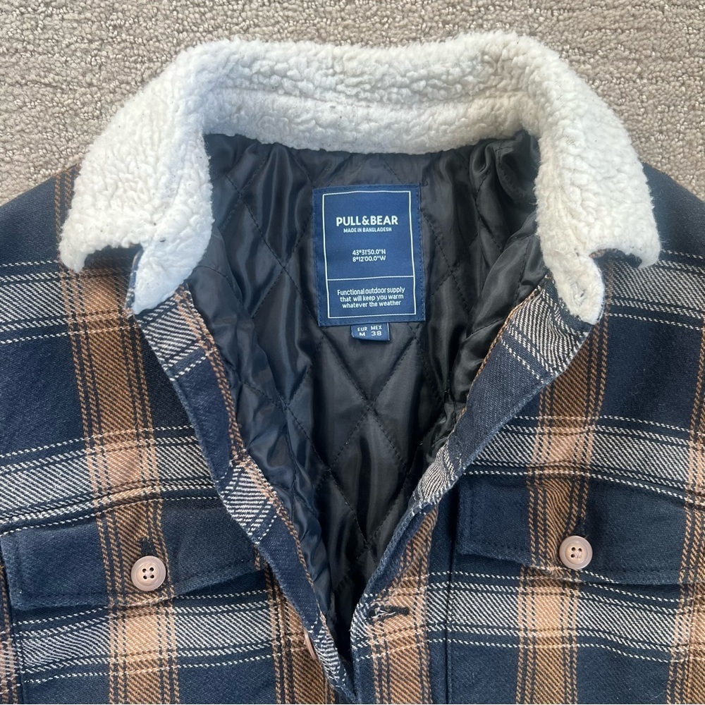 Pull&Bear Plaid Barn Jacket - Picture 3 of 6